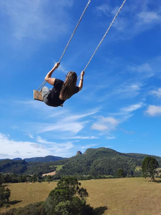 Rio Rufino Fazenda Tamandua Casa De Campo - Cabana Coragemヴィラ エクステリア 写真